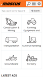 Mobile Screenshot of mascus.co.za