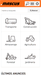 Mobile Screenshot of mascus.es