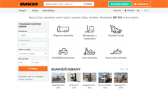 Desktop Screenshot of mascus.cz
