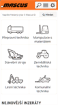 Mobile Screenshot of mascus.cz