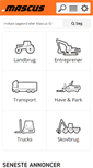 Mobile Screenshot of mascus.dk